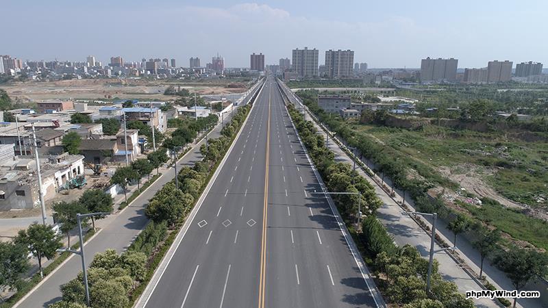 富平莲湖大街市政道路