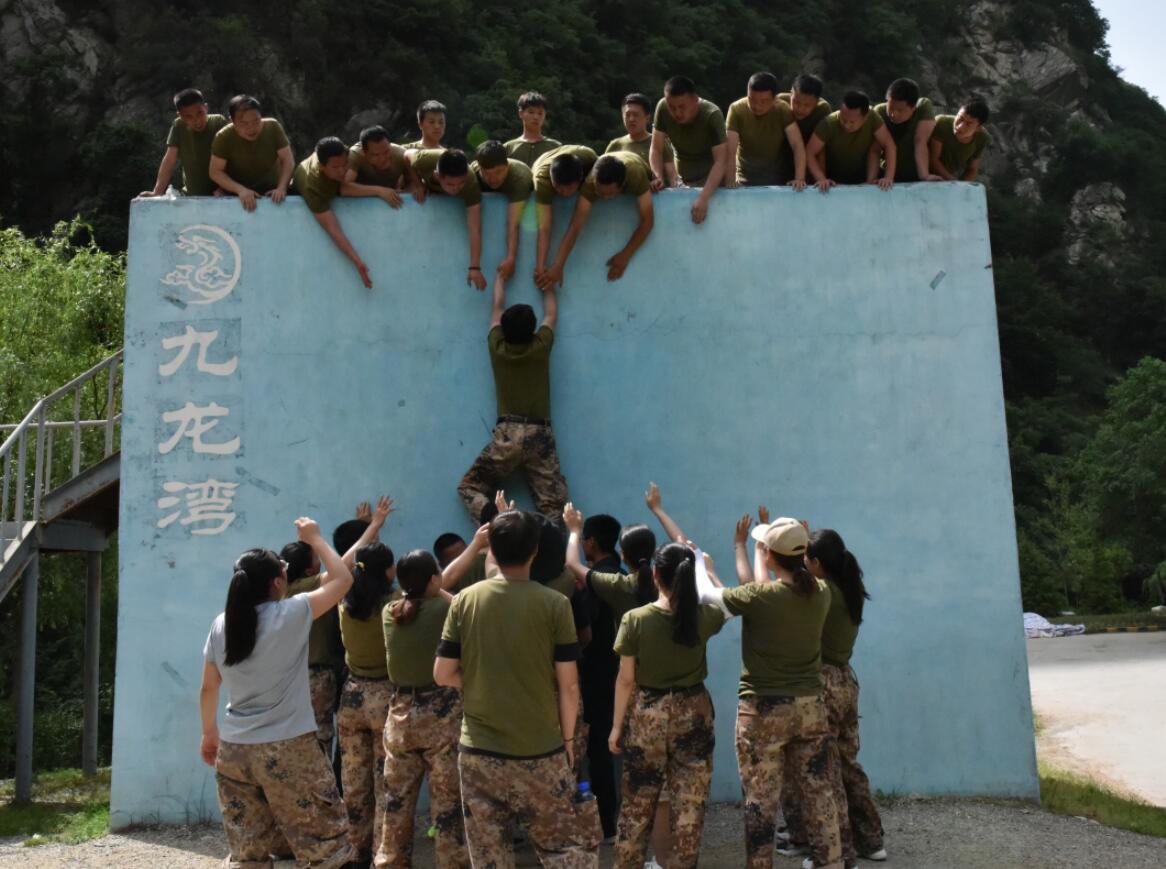 组织新员工进行拓展训练