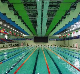 合阳县游泳馆建筑工程