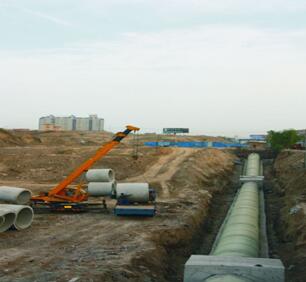 青海天俊县供热管道工程