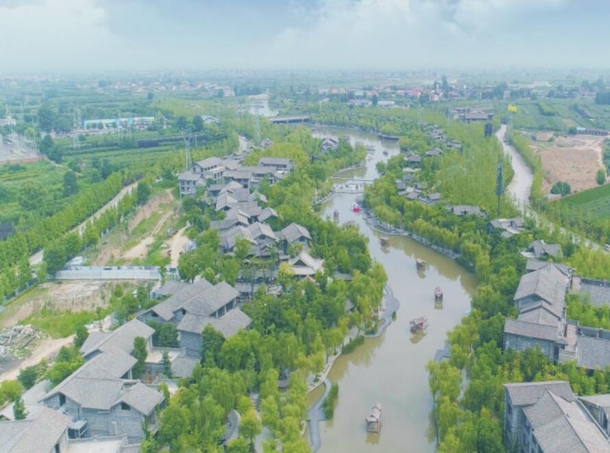 周至县沙河县城段河道治理工程