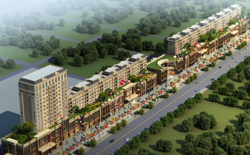 富平县蓝光瑞城·新世纪商业街